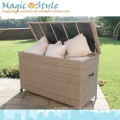 Wicker Cushion Box Rattan Chest/Outdoor Case Cushion Box Garden Furniture Patio Furniture Cushion Storage